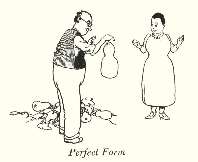 Mükemmel Form (lito) by William Heath Robinson