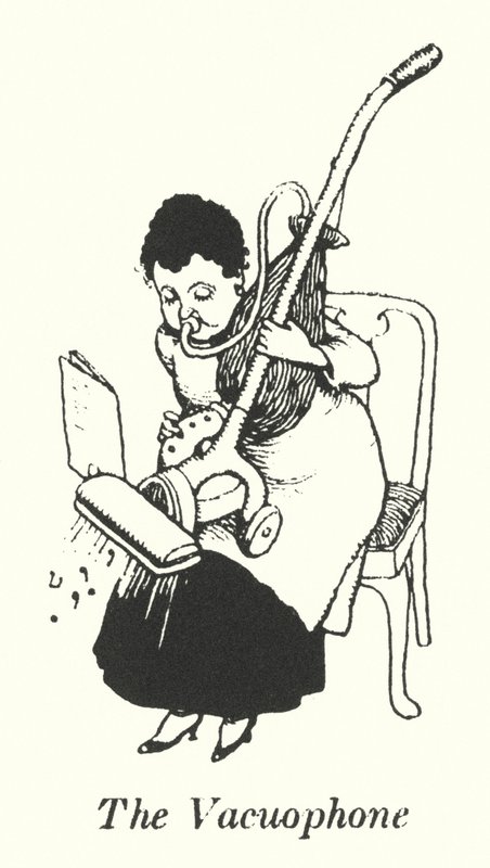 Vacuophone (lito) by William Heath Robinson