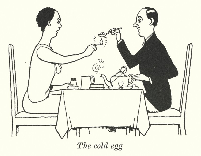 Soğuk yumurta (lito) by William Heath Robinson