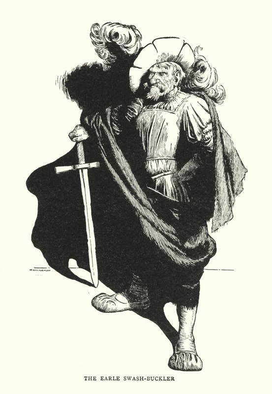 Earle eğik tokmak (lito) by William Heath Robinson
