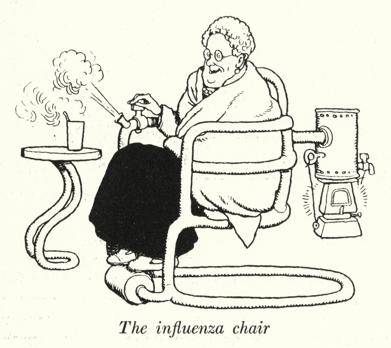 Grip koltuğu (lito) by William Heath Robinson