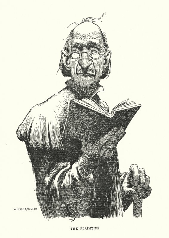 Davacı (lito) by William Heath Robinson