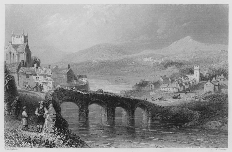 Bray (gravür) by William Henry (after) Bartlett