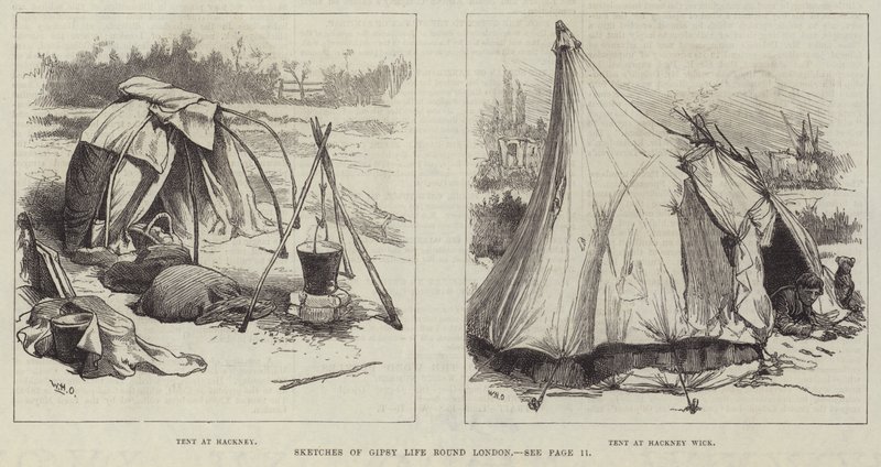 Sketches of Gipsy Life round London  by William Heysham Overend