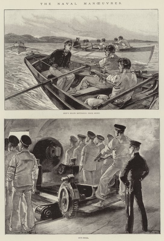 Deniz Manevraları by William Heysham Overend