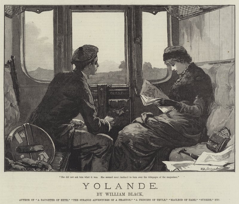 Yolande, William Black by William Heysham Overend