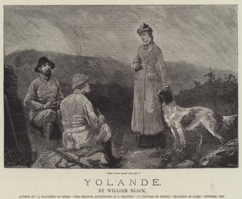Yolande, William Black by William Heysham Overend