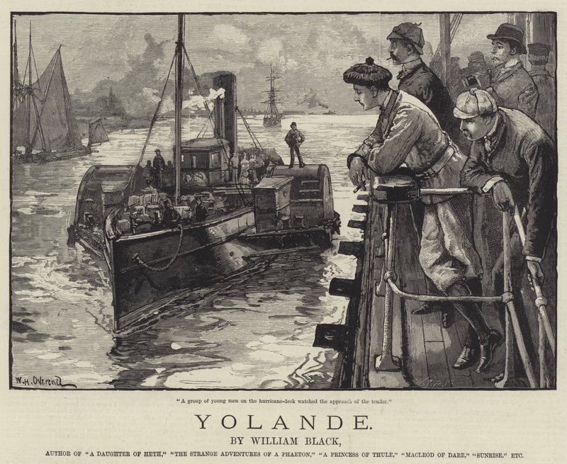 Yolande, William Black by William Heysham Overend