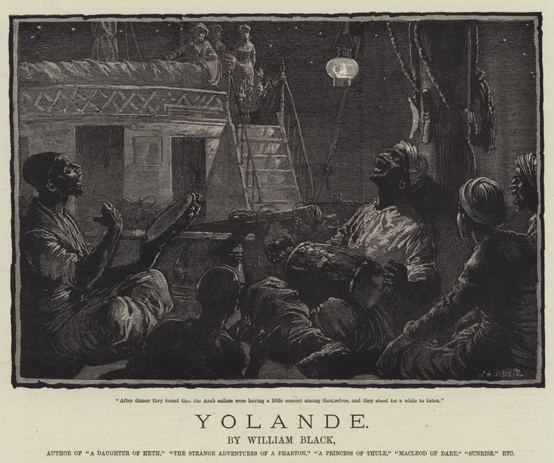 Yolande, William Black by William Heysham Overend