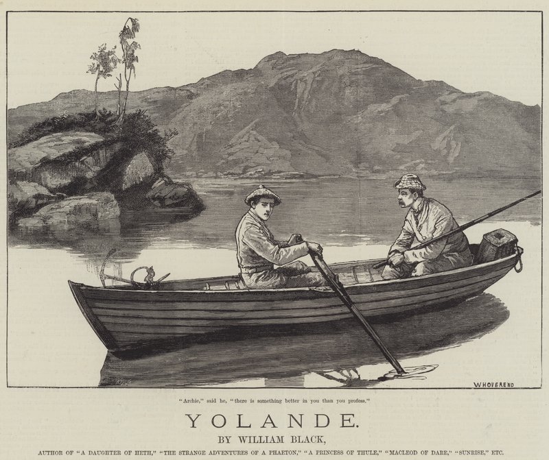 Yolande, William Black by William Heysham Overend