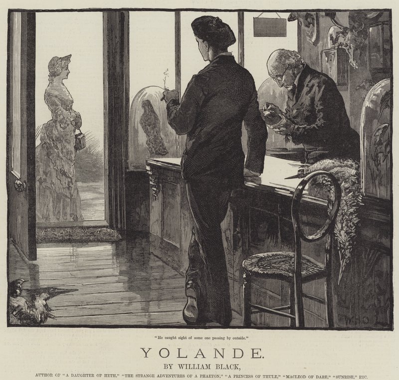 Yolande, William Black by William Heysham Overend