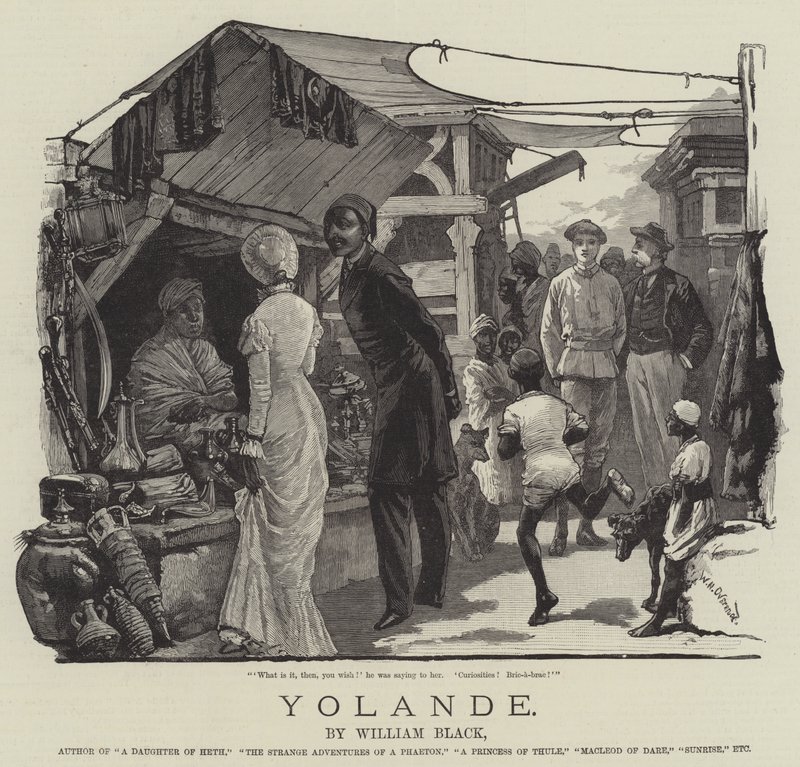 Yolande, William Black by William Heysham Overend