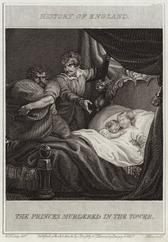 Kulede öldürülen prensler by William Marshall Craig
