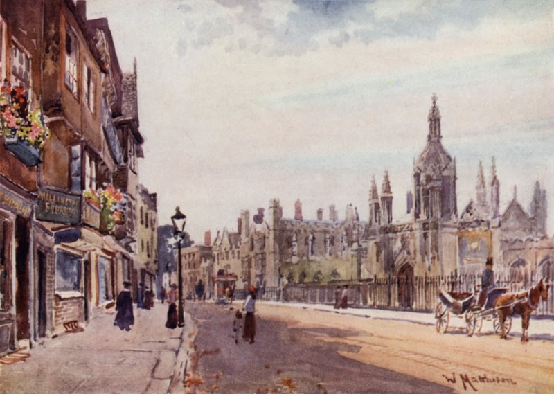 Kings College Geçidi, Kings Parade by William Matthison