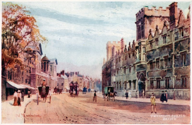 Yüksek Cadde, Oxford by William Matthison