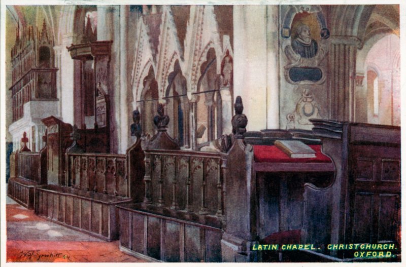 Latin Şapeli, Christchurch Oxford by William Matthison