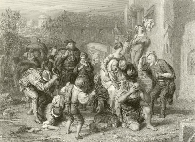 İnsanın Yedi Çağı by William Mulready