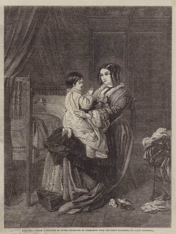 Yatma Zamanı by William Powell after Frith