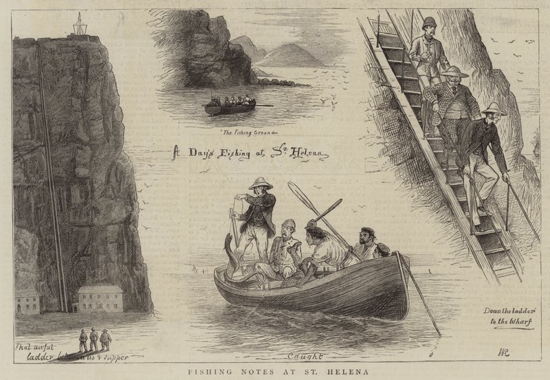 St Helena'da Balık Tutma Notları by William Ralston