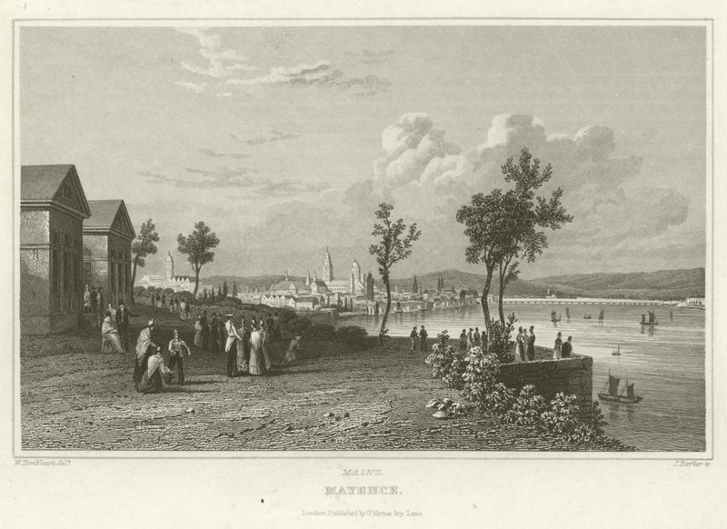 Mainz by William Tombleson