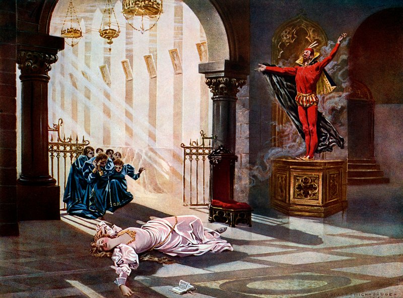 Faust, IV. Perde sahnesi v by William de Leftwich Dodge