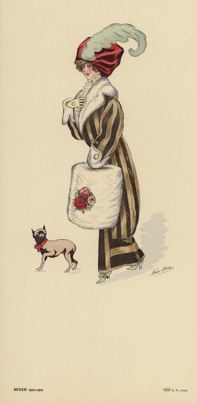 1910-1911 kış modası by Xavier Sager