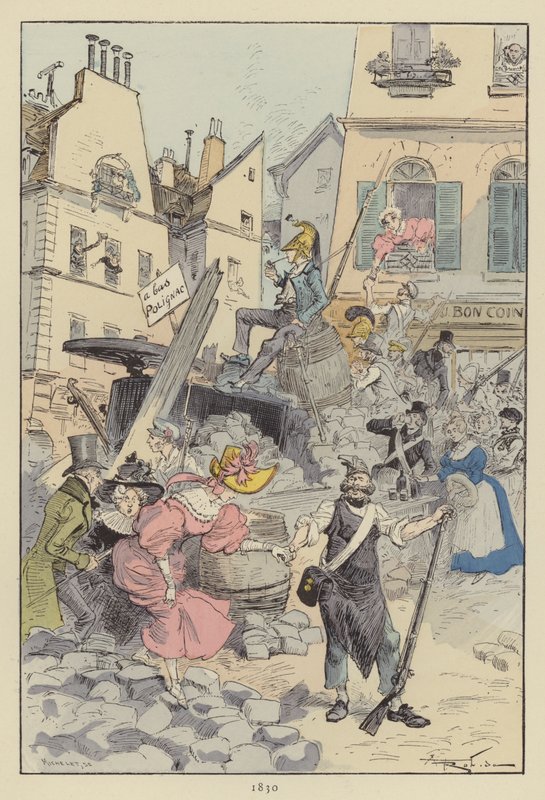 1830 by after Albert Robida