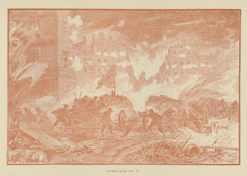 barikat 71 by after Albert Robida