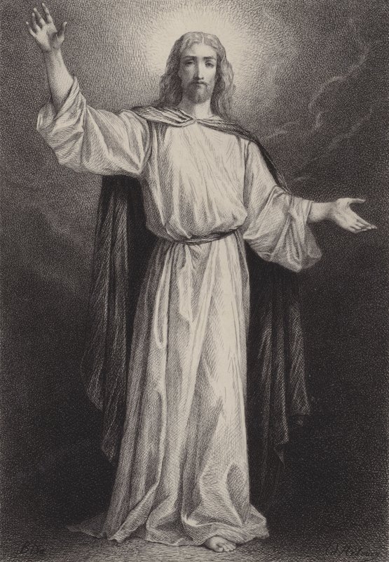 İsa Mesih by after Albert Robida