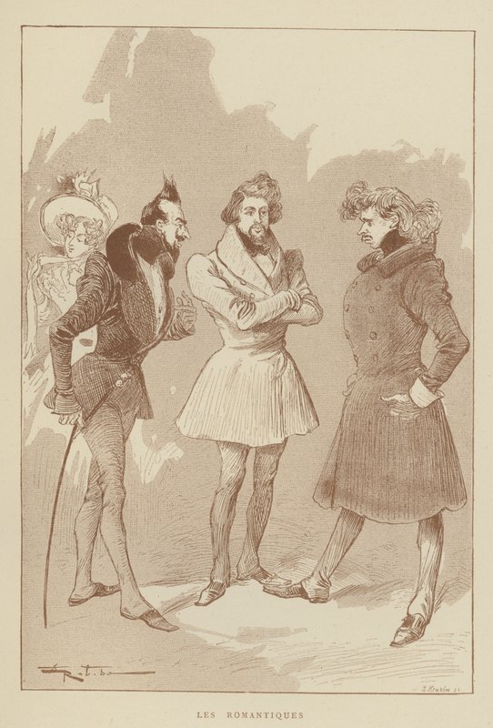Romantikler by after Albert Robida