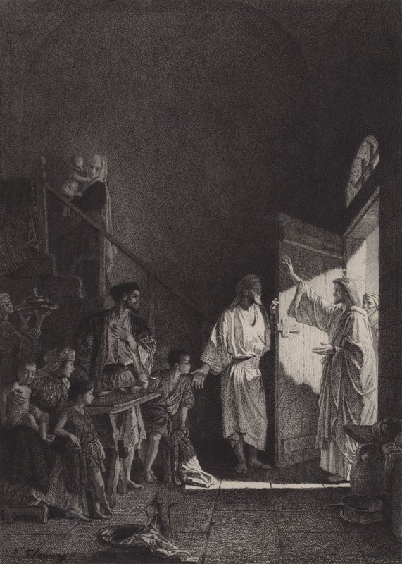 Barış bu eve olsun by after Albert Robida