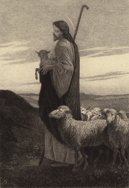 İyi çoban by after Albert Robida