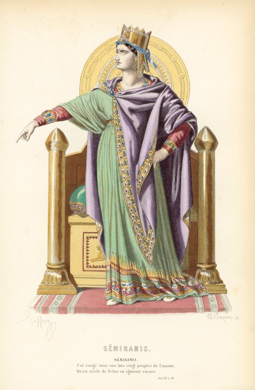 Semiramis by after Edmond A.F. Geffroy