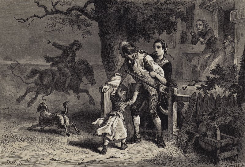 Silahlanma Çağrısı by after Felix Octavius Carr Darley