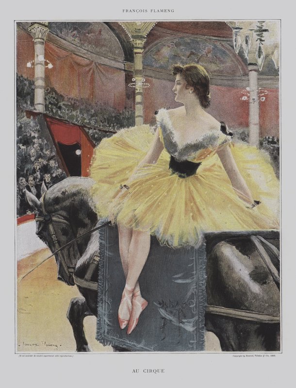 Au Circe (Sirkte) by after Francois Flameng