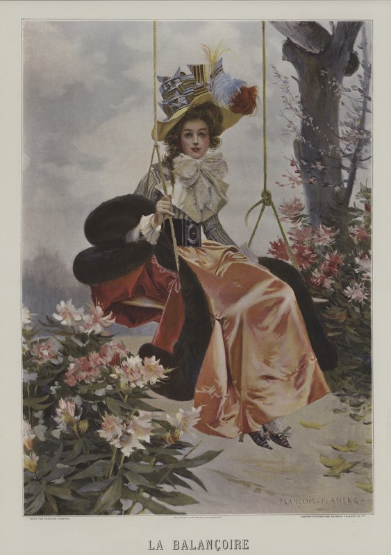 balancoire by after Francois Flameng