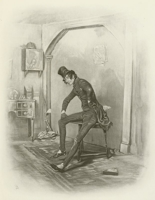 Alfred Jingle by after Frederick Barnard