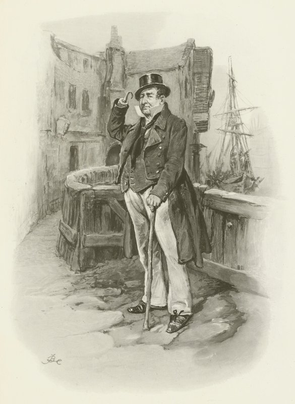 Kaptan Cuttle by after Frederick Barnard