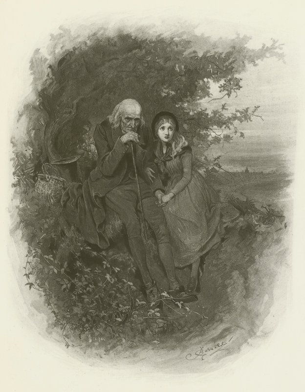 Küçük Nell ve Dedesi by after Frederick Barnard