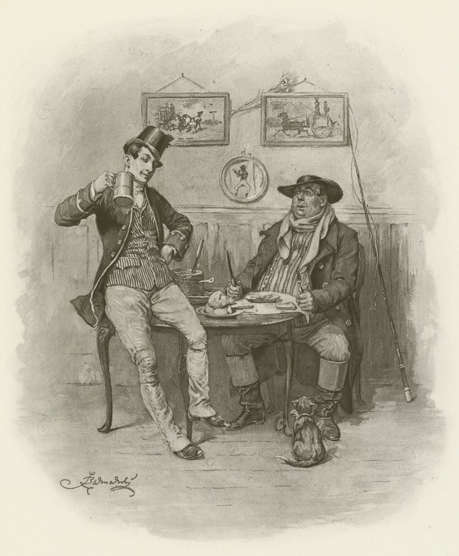 İki Wellers by after Frederick Barnard