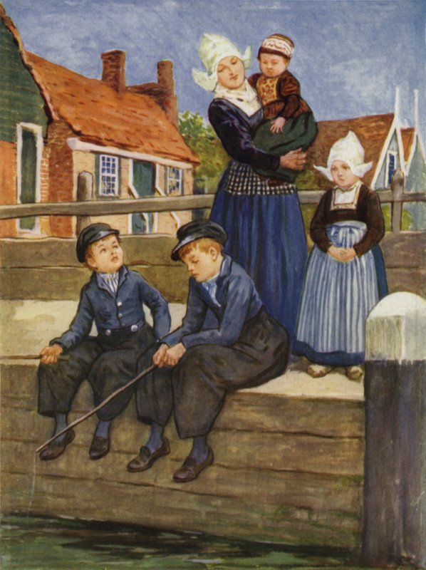 Hollanda Kanalı tarafından by after Gordon Frederick Browne