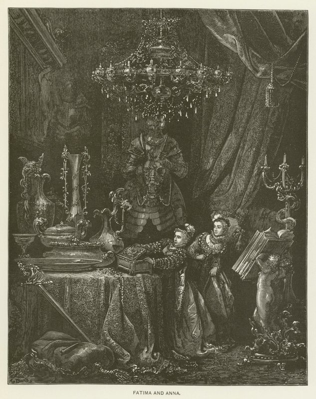 Fatma ve Anna by Gustave after Dore