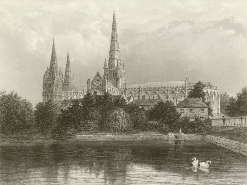 Lichfield Katedrali by Henry after Warren