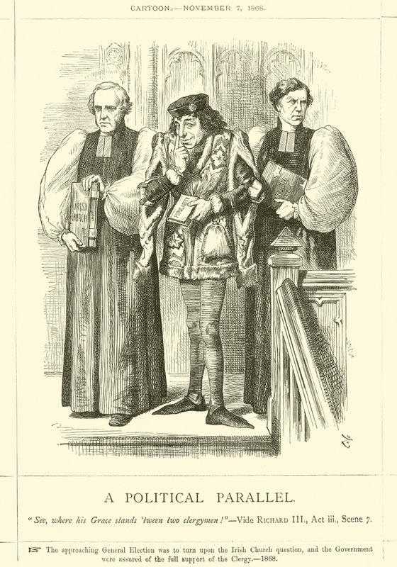 Siyasi Bir Paralel by after John Tenniel