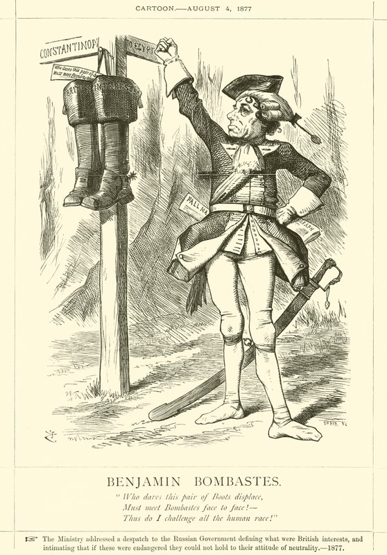 Benjamin Bombastes by after John Tenniel