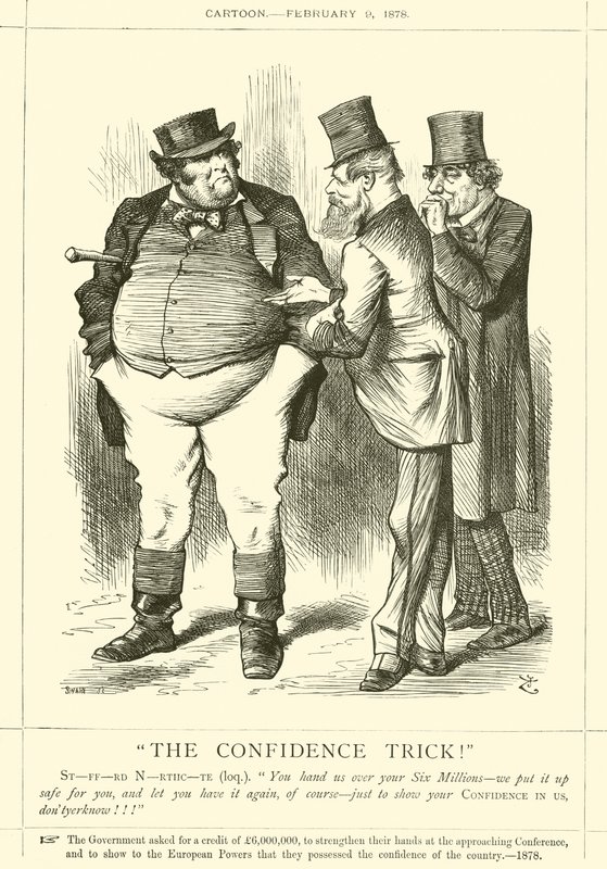 Güven hilesi! by after John Tenniel