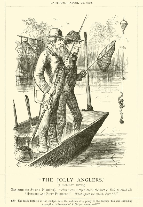 Jolly Anglers, Bir Tatil İdil by after John Tenniel