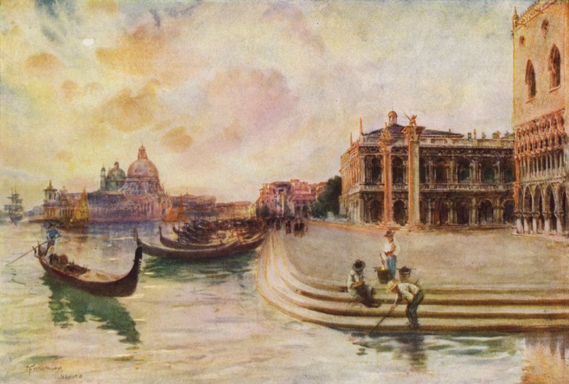 Molo, Venedik by Joseph (after) Finnemore