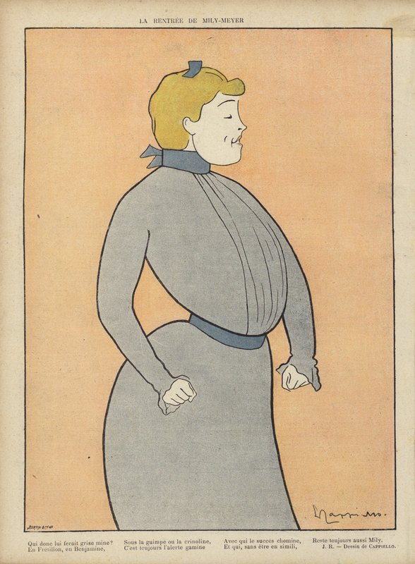 Le Rire için İllüstrasyon by after Leonetto Cappiello