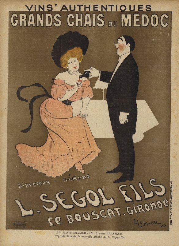 Le Rire için İllüstrasyon by after Leonetto Cappiello